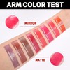 Labial Peel‑Off Mate Doble Cabezal con Brillo – Color Intenso