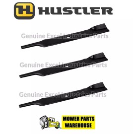 HUSTLER 3 NEW GENUINE OEM  HUSTLER MOWER BLADES FOR 52" RAPTOR 603995