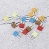 15pcs Car Circuit Micro2 Fuse Kit Lightweight Compact High Temperature