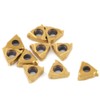 CNC Carbide Tips Inserts, 10Pcs Carbide Inserts,11IR A60 CNC Blade