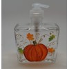 Fall Pumpkin and Leaves on Soap Dispenser