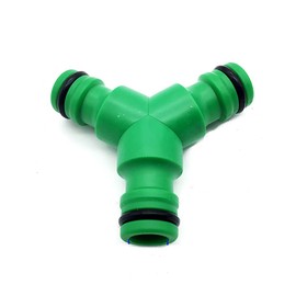 T&F Garden Hose Pipe Connector Kit for Pipe Connecting Gardena Connector Hose Connector (1/2 Inch 3-Way Hose Connector)