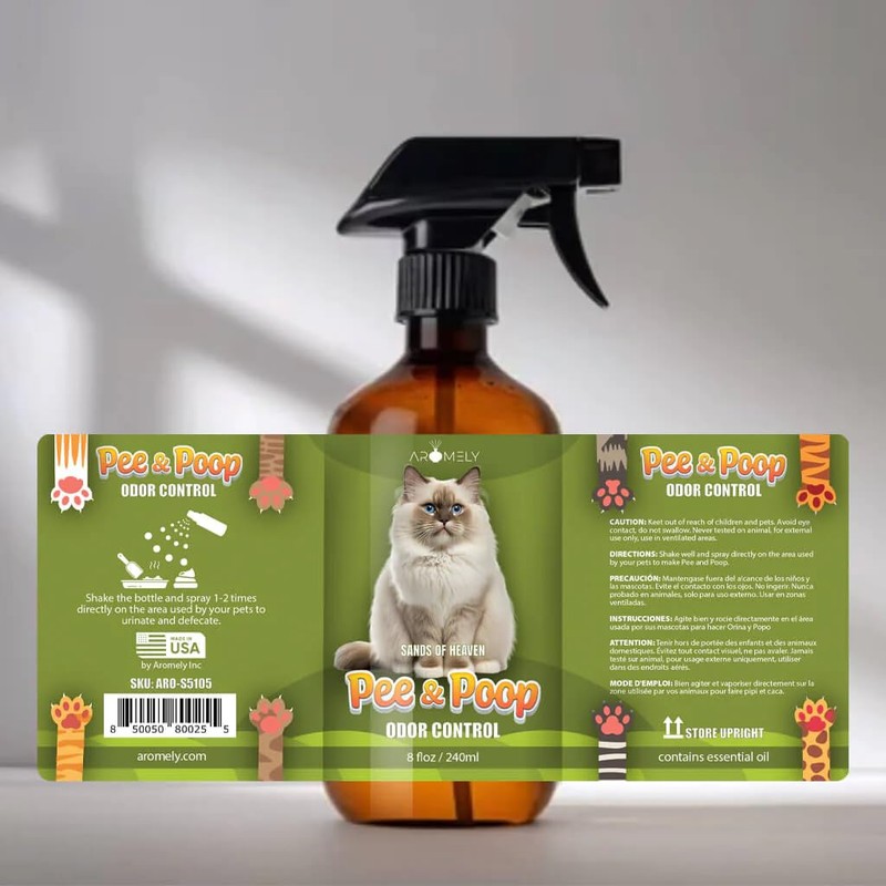 Pee & Poop Cat Deterrent Spray - Sands Heaven Advanced