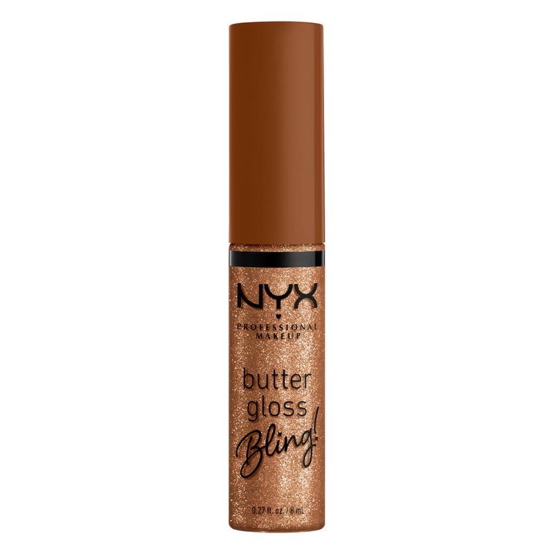 NYX PROFESSIONAL MAKEUP Butter Gloss Bling Lip Gloss, Non Sticky