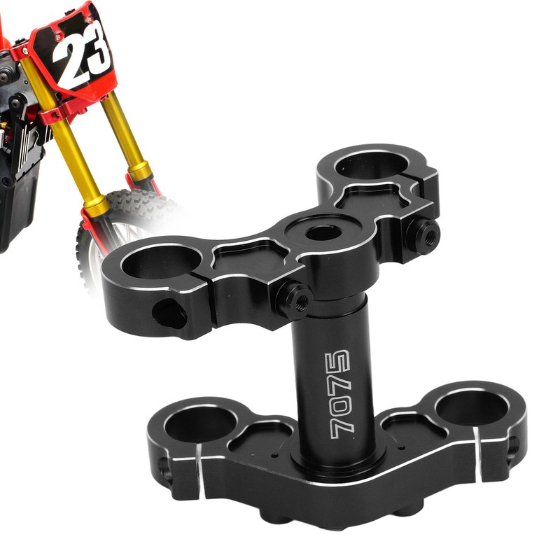 1/4 Electric Motorcycle Triple Tree Clamp Front Shock Absorber Aluminum