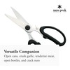 Snow Peak Kitchen Scissors Set - Garlic Press, Bottle Opener,