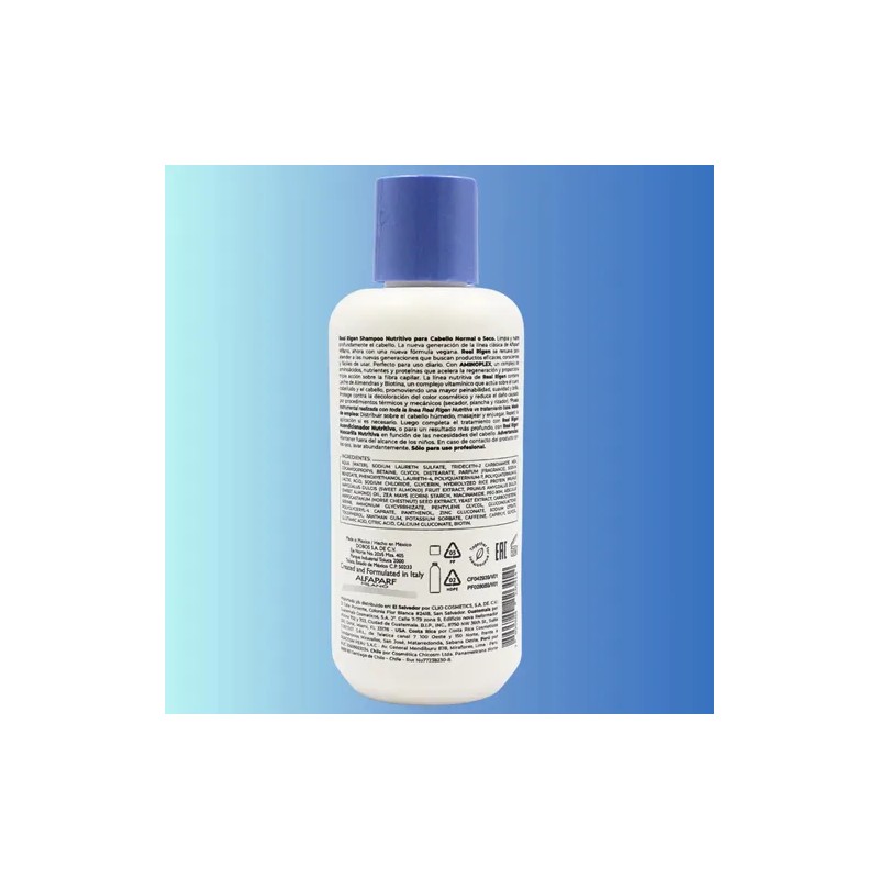 Shampoo Nutritivo Rigen Amino Plex Alfaparf Real 250 Ml
