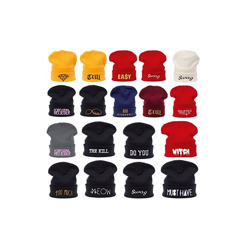 Winter Beanie Hat Men Women Oversized Baggy Hats Warm Cap