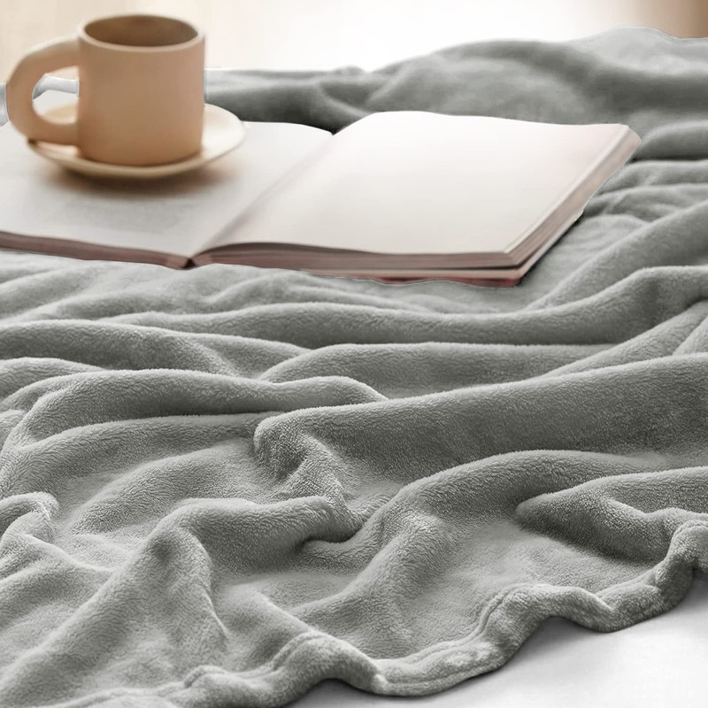 IR Imperial Rooms Fleece Blanket Throws for Sofas – Soft