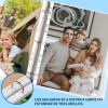 500 Piezas Protectores De Hojas Para Carpeta/cubre Hojas
