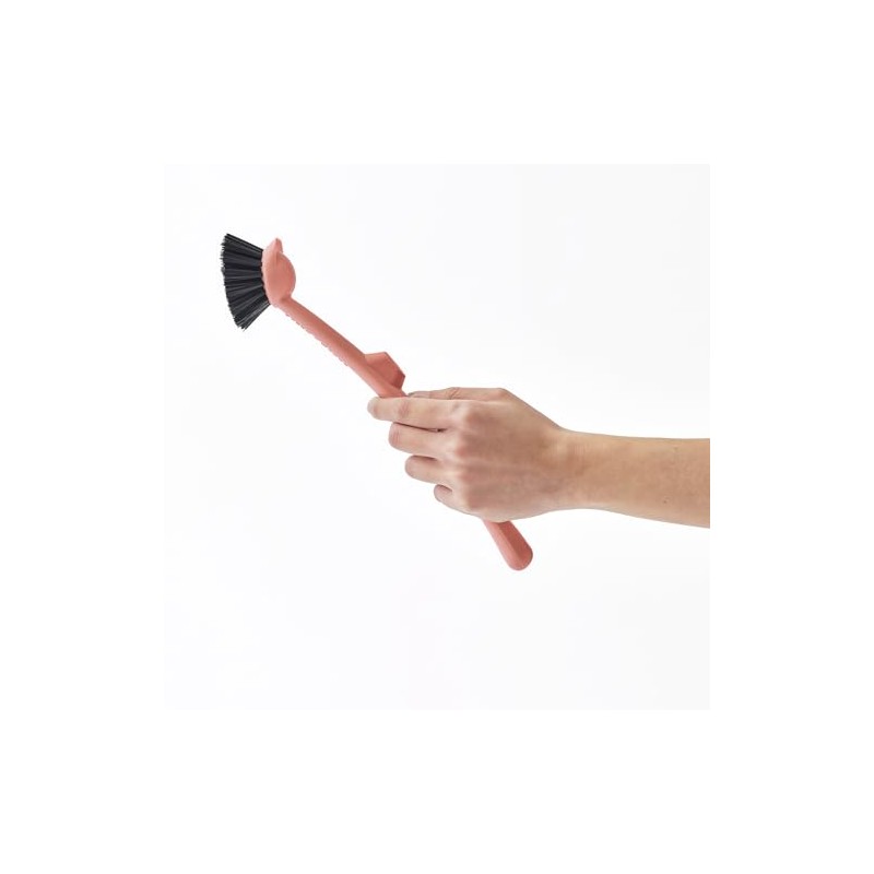 Earth & Mango Magnetic Dish Brush & Scraper, Snaps to
