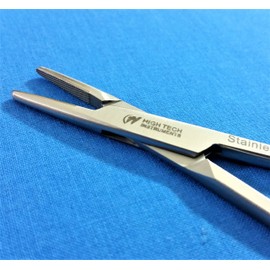 T/C PREMIUM O.R GRADE MAYO HEGAR NEEDLE HOLDER 7" SERRATED WITH TUNGSTEN CARBIDE INSERTS (HTI BRAND)