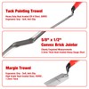 Goldblatt 6PCS Masonry Hand Tool Set - 11" x 5-1/2"