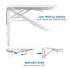 Mount-It! Heavy Duty Drop Down Table, Wall Mounted Drop Leaf