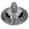 Metal Ashtray with Cover Retro Zinc Alloy Crafts Innovative Ornaments