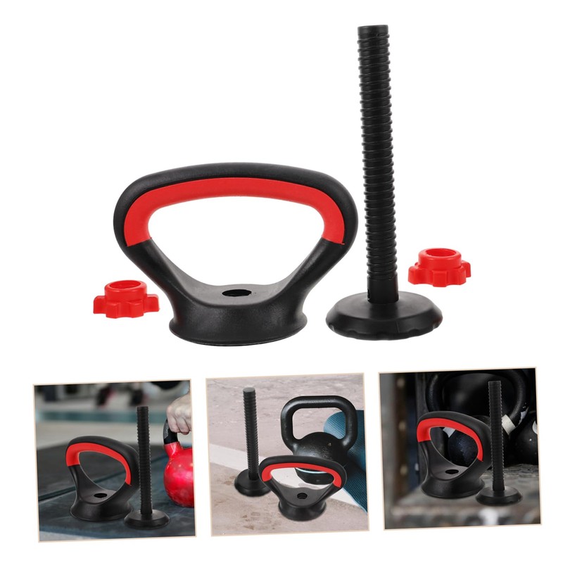 BESPORTBLE Adjustable Weight Kettlebell Handle Convertible Dumbbell Grip Robust Base