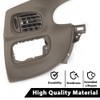 DOTCOM Dash Gauge Front Upper Instrument Cluster Bezel Trim w/