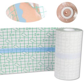 Tattoo Aftercare Bandage - Narkysus Waterproof Tattoo Transparent Film Roll 3.9"x 10.9 Yards Tattoo Cover Up Tape, Second Skin Tattoo Bandage Wrap for Initial Healing Protective and Skin Repair