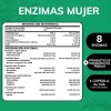 Enzimas digestivas con 2 probióticos y 2 prebióticos - fibras