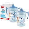 NUK Trainer Cup in Practical Double Pack, Leak-proof Cup with