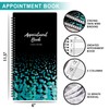 Appointment Book – Undated Salon Appointment Book, Daily＆Hourly Schedule Book