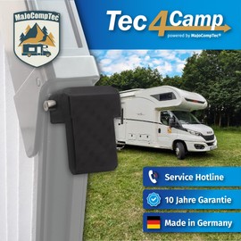 MaJoCompTec® Joint Head Set Suitable for Remis Telescopic Guide | Replacement Part Motorhome Window Blackout | Compatible with Ducato Transit Sprinter Master (CAMPERPART GK-REMIfront)