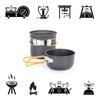 Toboli Camping Crockery Set of 6 Cookware for Outdoor Cooking