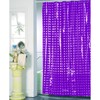 MSV Anti-Mould Shower Curtain - Anti-Bacterial, Washable, Waterproof, PVC with