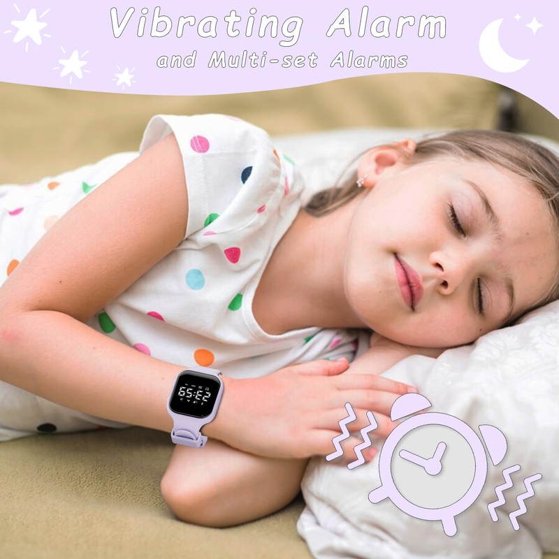 GOLDEN HOUR Kids Digital Sport Watches with Fitness Tracker, Alarm