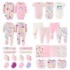 The Peanutshell Baby Layette Set for Girls, New Born Baby