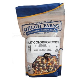 Shiloh Farms Organic Multicolor Popcorn Kernels - 16 Ounce Bag - A wholesome, healthy snack you can feel good about!