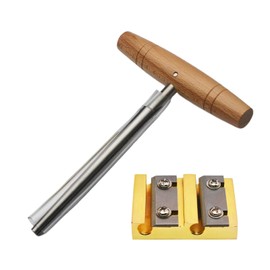 Reamer Tool - Peg Hole Reamer for 3/4 4/4 Violin,1:26 Taper Instruments Musical Parts Repair for Basses Viola Guitar Luthier Women Men