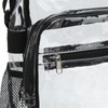 Clear Messenger Bag PVC Waterproof Visible Zipper Design Crossbody Tote