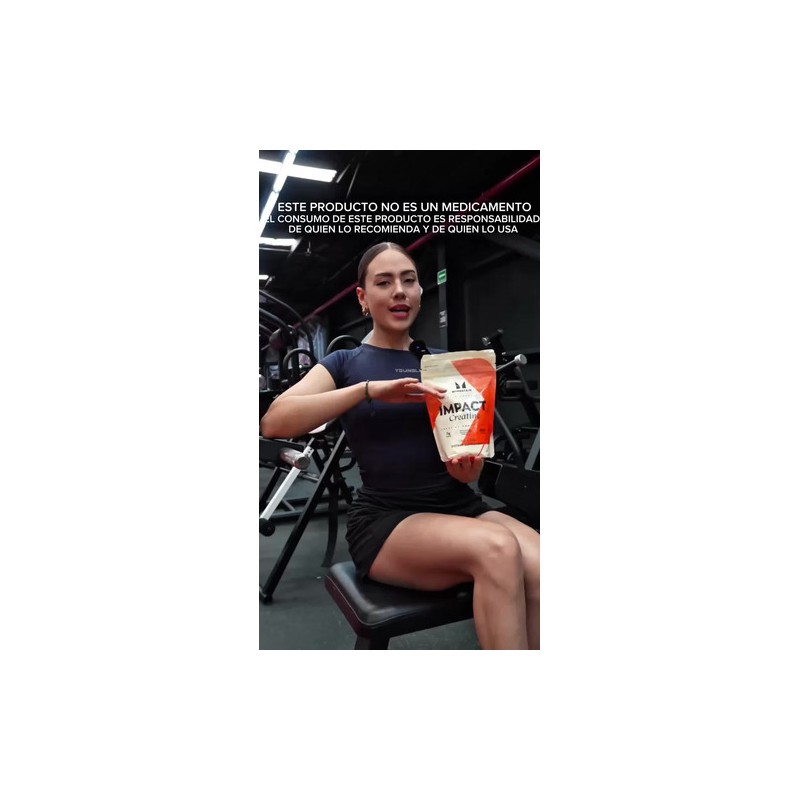Myprotein Creatina Monohidratada Polvo Sin Sabor 500g 100 Porciones