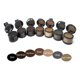 Fibra Capilar Polvo Maquillaje Cubre Calvici Cana Raiz