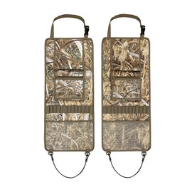 2 PCS automotive Gun Racks Gun Sling Bag Gun Seat Organizer Car Accessory with Storage Pockets Tactical Car Seat Back Gun Rack Truck Gun Holder Gun Rack (RD)