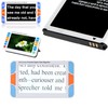 Portable Digital Video Magnifier Battery 5.0 Inch Magnifier Support Line