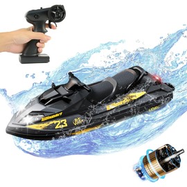Cheerwing UDI023PRO Brushless RC Boat for Adults, High Speed Jet Boat, 25KM/H Remote Control Boat for Pools and Lakes