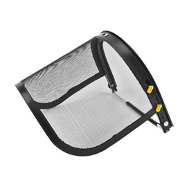 Esquirla Weed Whacking Face Shield Steel Mesh Face Shield Practical Adjustable Protection for Industrial Grinding Yard Work