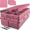 FORTEM Trunk Organizer For SUV Car Trunk Organizer, Foldable Storage,