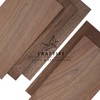 Walnut Wood Sheets Thin Lumber, Black Dark Unfinished Board for