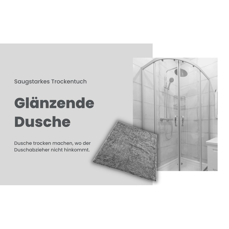 elauelue Dry Towel Shower - Shower Cubicles Cloth for Removing