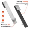 Kontoyo Shower Door Hooks(7.5 Inch),Extended Over Door Hooks for Bathroom