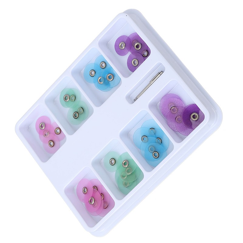 40pcs Dental Polishing Discs Teeth Whitening Resin Oral Teeth Finishing