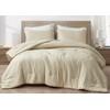 Chezmoi Collection Cliff 3-Piece Lightweight Cooling Comforter Set, Oversized King