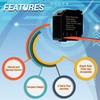 ENERWAVE Z-Wave Plus Relay, Hidden Smart Switch Wireless Remote Control