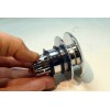 T.O.P. POP-UP SINK DRAIN STOPPER fits drains 1.25" silver Flower