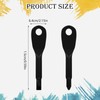 Amaxiu Mini Screwdriver Keychain, 2 Pieces Portable Phillips Flathead Screwdriver