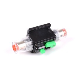 SUPVOX 30a Line Car Circuit Breaker Rating Auto Reset Fuse for Stereo-Audio Wire Fit up to Gauge Random Style