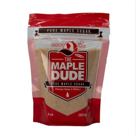 Pure Maple Sugar (8oz Bag) - Maple Dude | Natural Sweetener | Paleo | Vegan | Made in Wisconsin